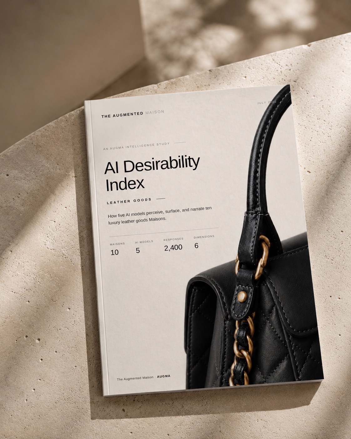 Couverture de l'AI Desirability Index, édition Maroquinerie
